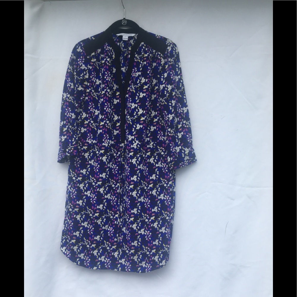Diane von Furstenburg Silk Coverup/Tunic Dress